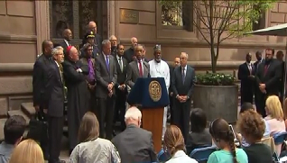NYC HOLDS RACIAL SUMMIT WITH CLERGY