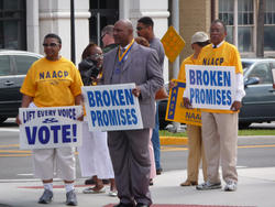 NAACP protests the Magic. Why?