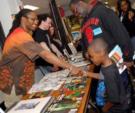 Black Comic Book Creators Converge in Philadelphia to Encourage Youth Literacy 