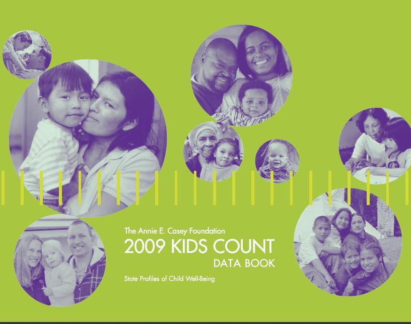 2009 KIDS COUNT Data Book Shows 900,000 More Children Living in Poverty