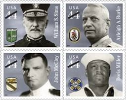 Distinguished Sailors Saluted On Stamps
