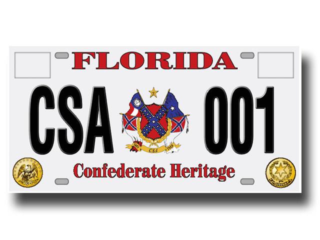  Confederate License Plates A Court Issue