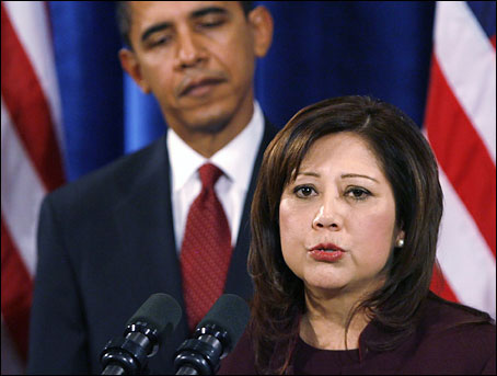 Labor Secretary Solis Says Latino Support For Obama Still Strong