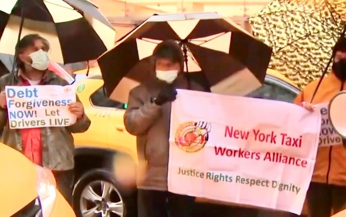 NY CABBIES SEEK RELIEF