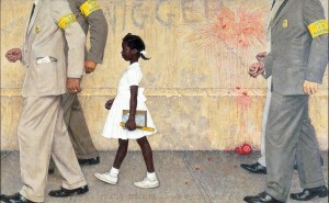 Norman Rockwell
Obama
Ruby Bridges
desegregation
The Problem We All Live WithBlack News, African American News, Minority News, Civil Rights News, Discrimination, Racism, Racial Equality, Bias, Equality, Afro American News