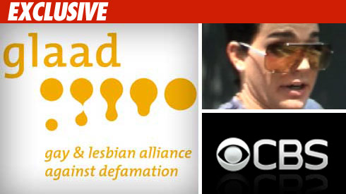glaad, gay, lesbian, alliance, against, discrimination, cbs, equality, minority, news, lbgt, lesbian, gay, homosexual, adam lambert, performance, sexual, sexy, offensive, controversial, blurred, blur, blurry, image, replay, double standard